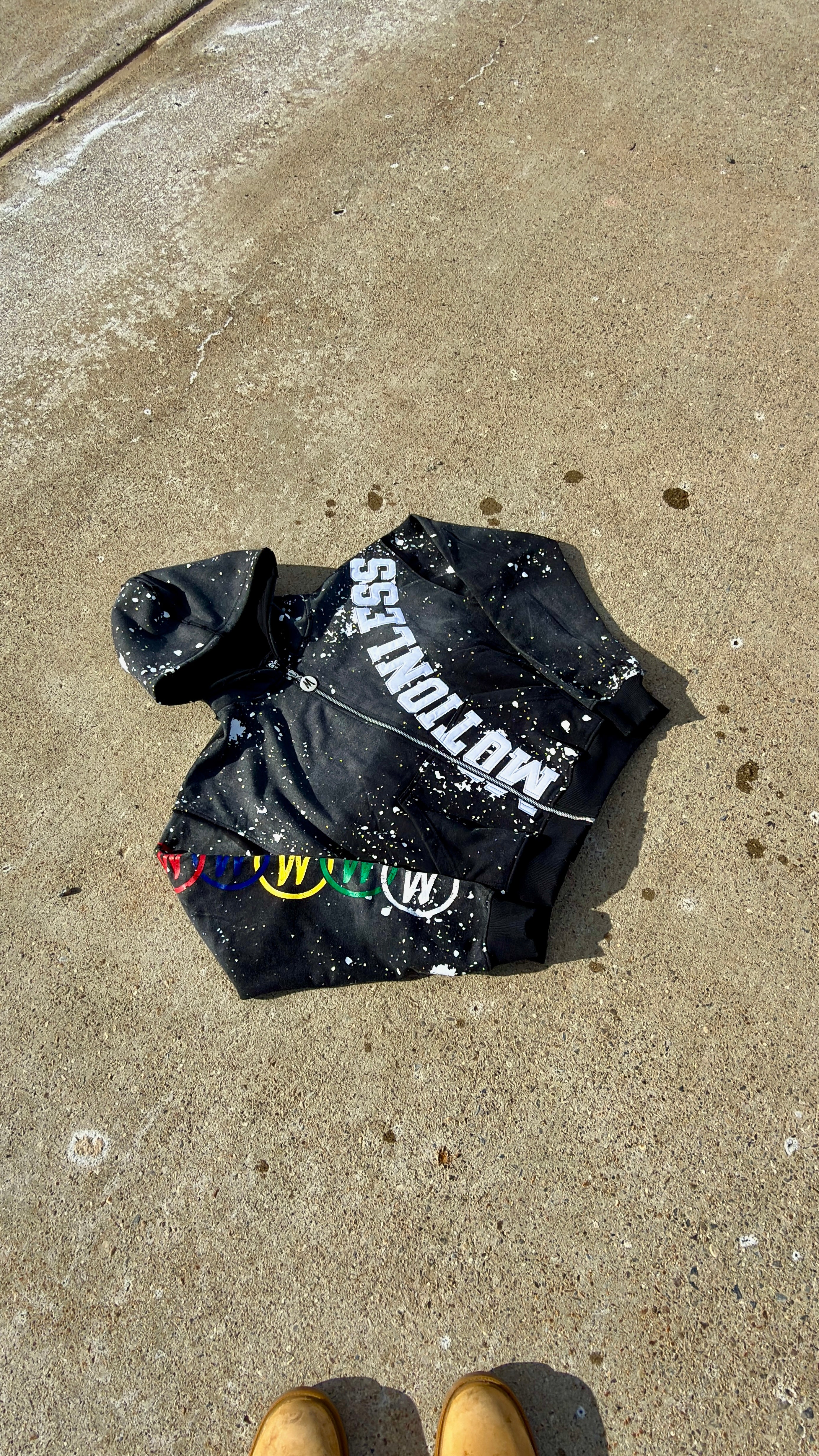 “Controlled Chaos” Zip Hoodie