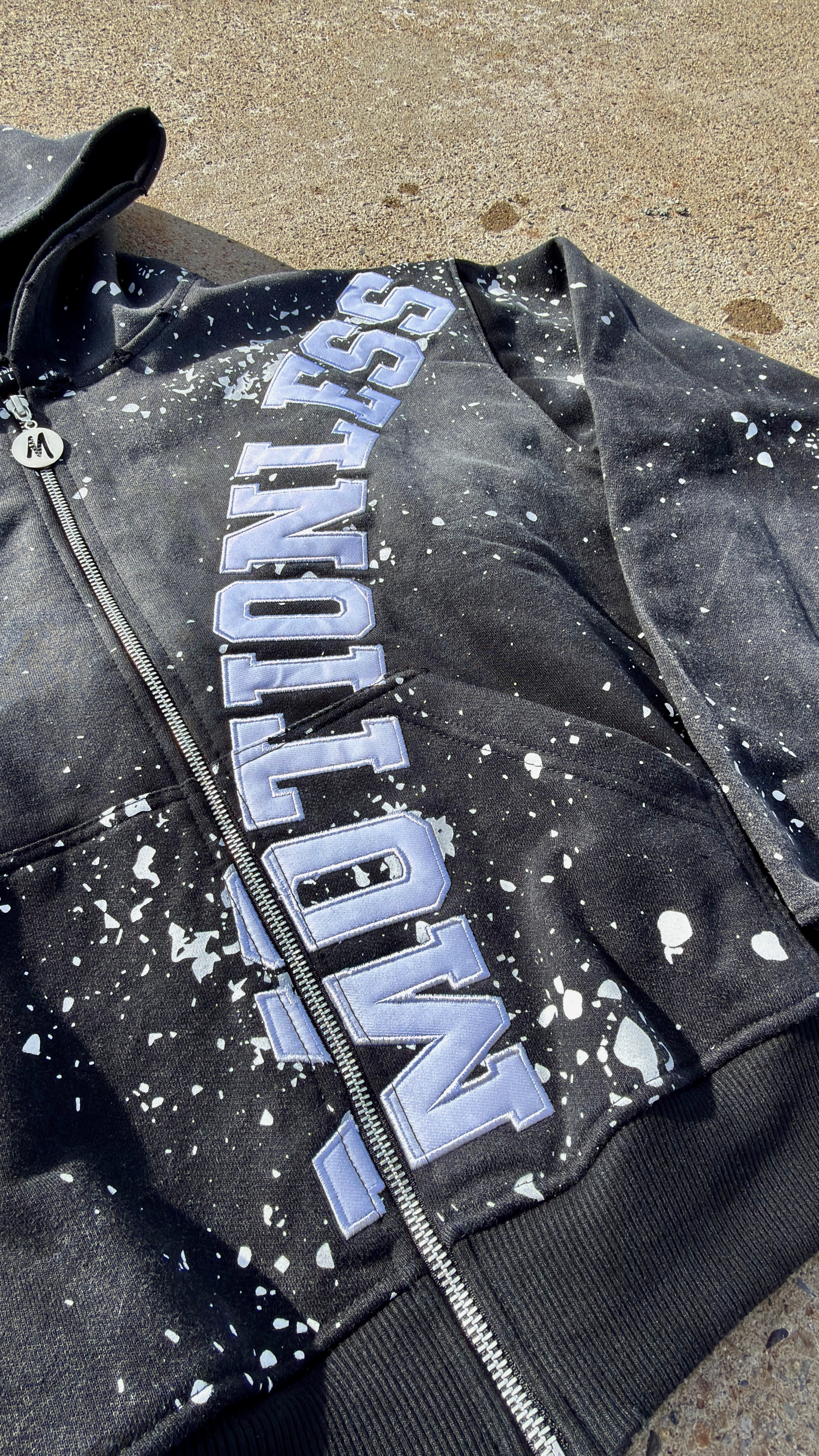 “Controlled Chaos” Zip Hoodie